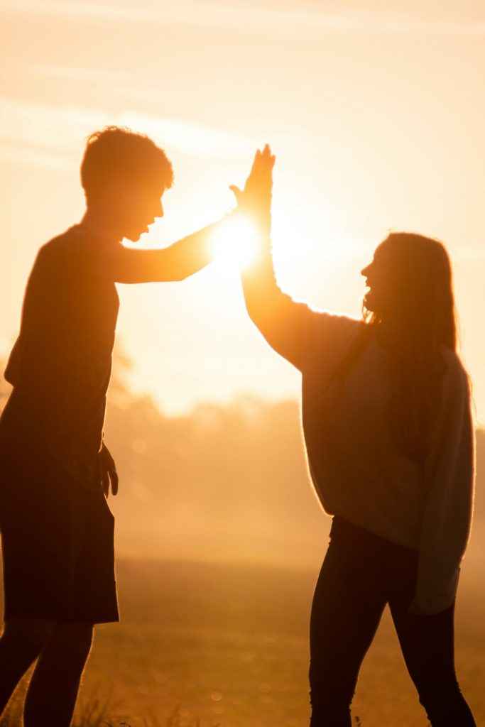 Highfive in the Sunset